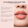 AMZ Hydrating Lip Gloss Nourishing and Moisturizing Lip Skin with Crystal Water-Light Glass Lips Lip Oil
