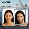 AYCUE #SHE IS WATCHING# Self-adhesive Lash Clusters C Curl 10-14mm 100 Clusters Glue-free Eyelashes Extensions for Natural Look Easy Application